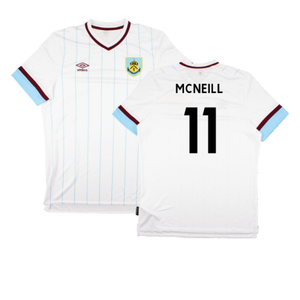 Burnley 2021-22 Away Shirt (Sponsorless) (XL) (Mint) (McNEILL 11)_0