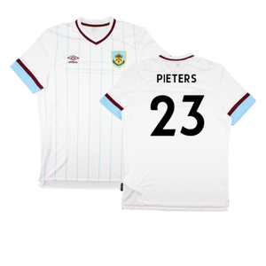 Burnley 2021-22 Away Shirt (Sponsorless) (S) (Mint) (PIETERS 23)_0