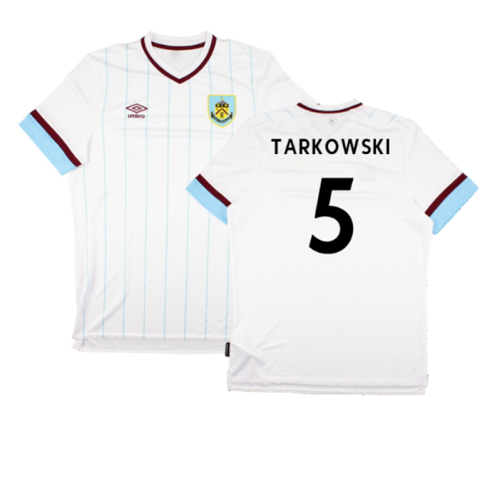 Burnley 2021-22 Away Shirt (Sponsorless) (XL) (Mint) (TARKOWSKI 5)