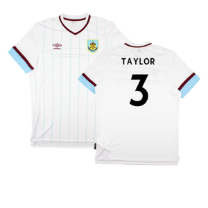 Burnley 2021-22 Away Shirt (Sponsorless) (S) (Excellent) (TAYLOR 3)_0