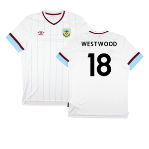 Burnley 2021-22 Away Shirt (Sponsorless) (XL) (Mint) (WESTWOOD 18)_0