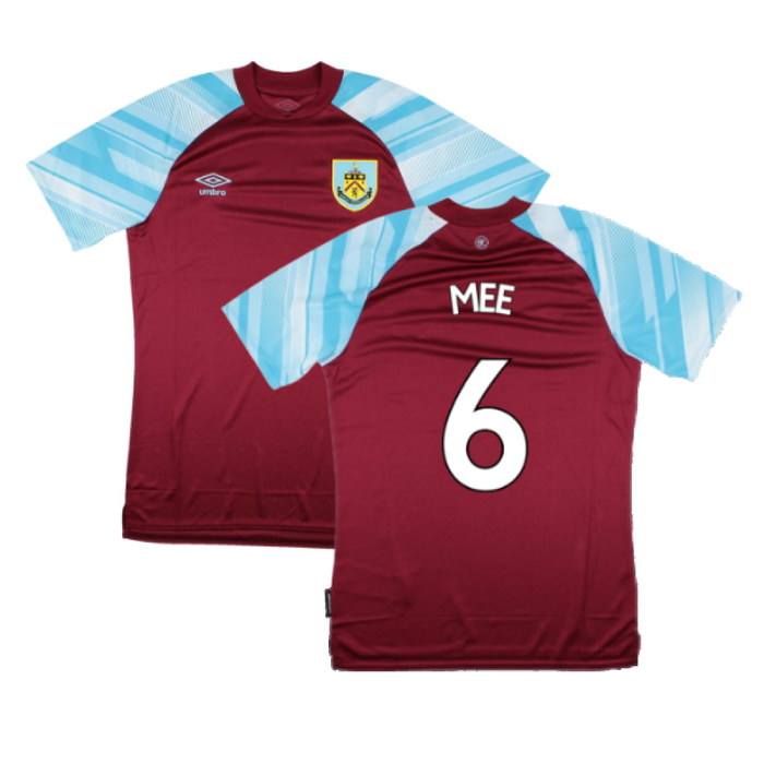 Burnley 2021-22 Home Shirt (Sponsorless) (XL) (MEE 6) (Mint)