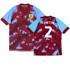 Burnley 2022-23 Home Shirt (M) (Mint) (LOWTON 2)_0