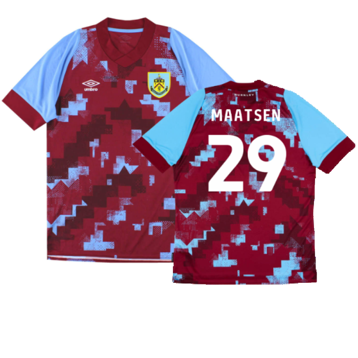 Burnley 2022-23 Home Shirt (L) (Mint) (MAATSEN 29)