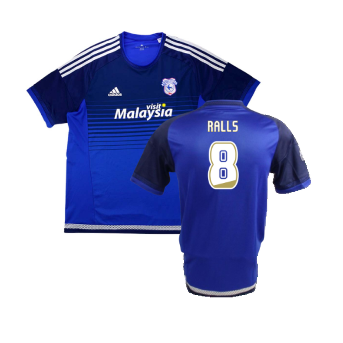 Cardiff 2015-16 Home Shirt (S) (Very Good) (Ralls 8)