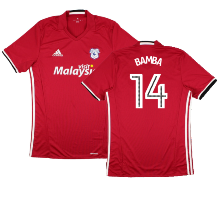 Cardiff 2016-17 Away Shirt (M) (Excellent) (Bamba 14)