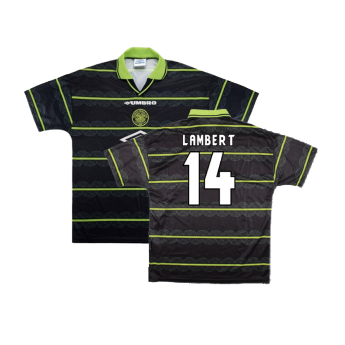 Celtic 1998-99 Away Shirt (M) (Excellent) (Lambert 14)