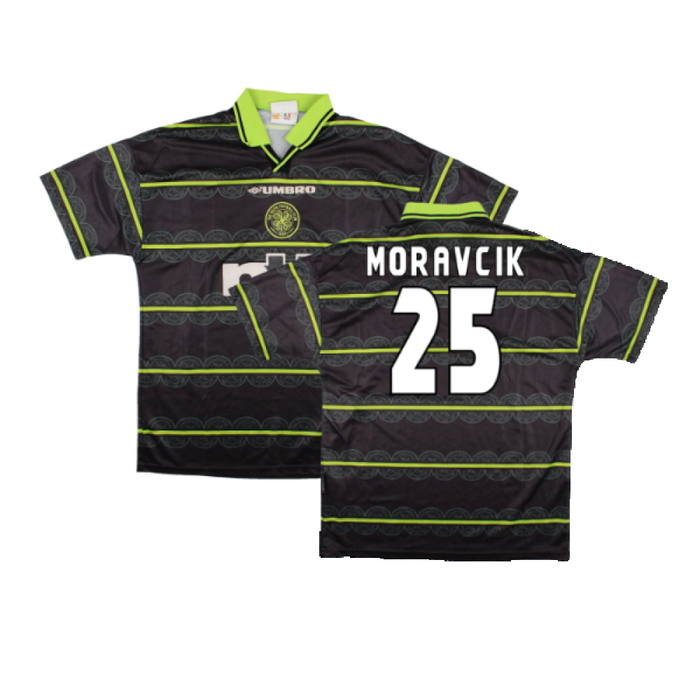 Celtic 1999-2000 Away Shirt (L) (Excellent) (Moravcik 25)