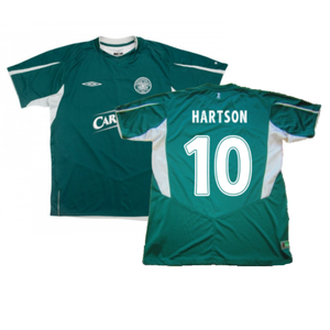 Celtic 2004-05 Away Shirt (XL) (Excellent) (Hartson 10)_0