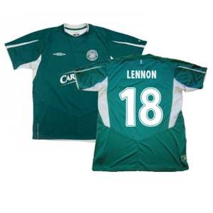 Celtic 2004-05 Away Shirt (L) (Excellent) (Lennon 18)_0