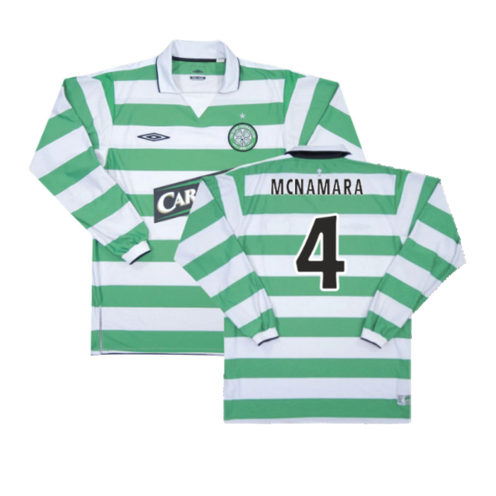 Celtic 2004-05 Home Long Sleeve Shirt (XXL) (Excellent) (McNamara 4)