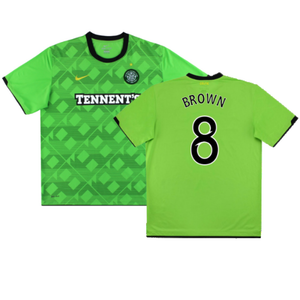 Celtic 2010-11 Away Shirt (L) (Mint) (Brown 8)_0