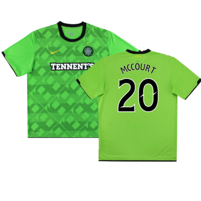 Celtic 2010-11 Away Shirt (M) (Excellent) (McCourt 20)