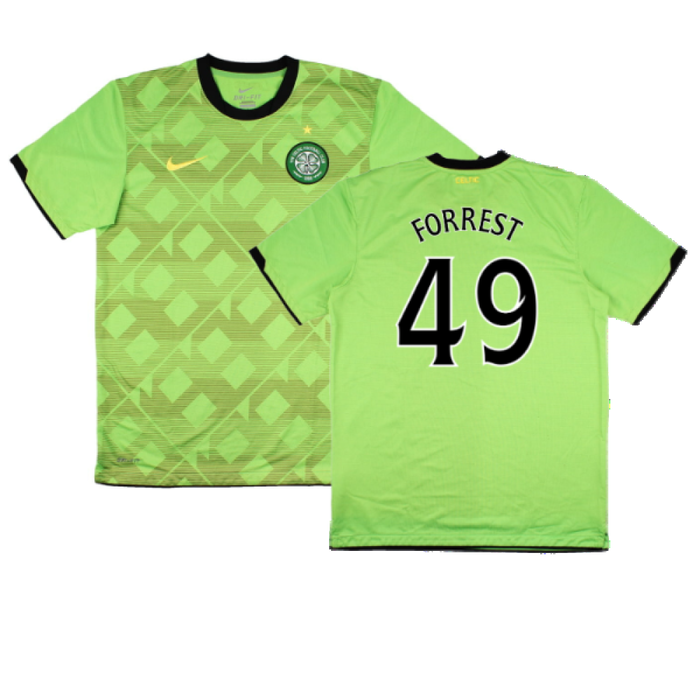 Celtic 2010-11 Away Shirt (Sponsorless) (M) (Excellent) (Forrest 49)