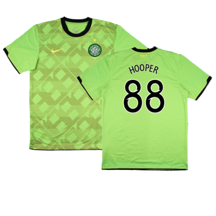 Celtic 2010-11 Away Shirt (Sponsorless) (M) (Very Good) (Hooper 88)