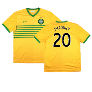 Celtic 2013-14 Away Shirt (Sponsorless) (M) (Very Good) (McCourt 20)_0