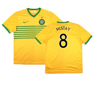 Celtic 2013-14 Away Shirt (Sponsorless) (M) (Very Good) (McStay 8)_0