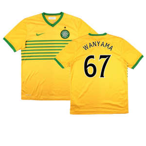 Celtic 2013-14 Away Shirt (Sponsorless) (M) (Very Good) (Wanyama 67)_0