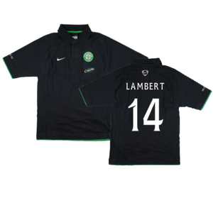 Celtic 2013-15 Nike Polo Shirt (M) (Lambert 14) (Very Good)_0