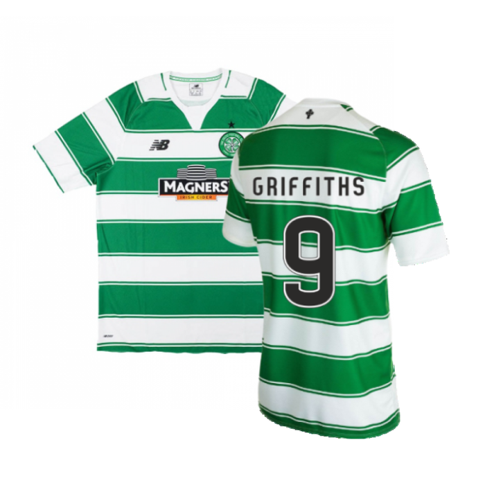 Celtic 2015-16 Home Shirt (Excellent) (Griffiths 9)