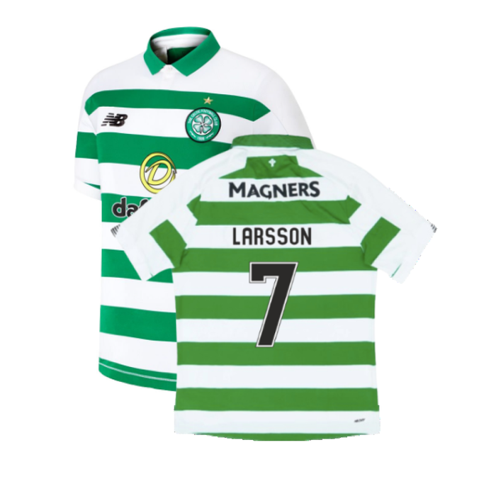 Celtic 2019-20 Home Shirt (Excellent) (Larsson 7)