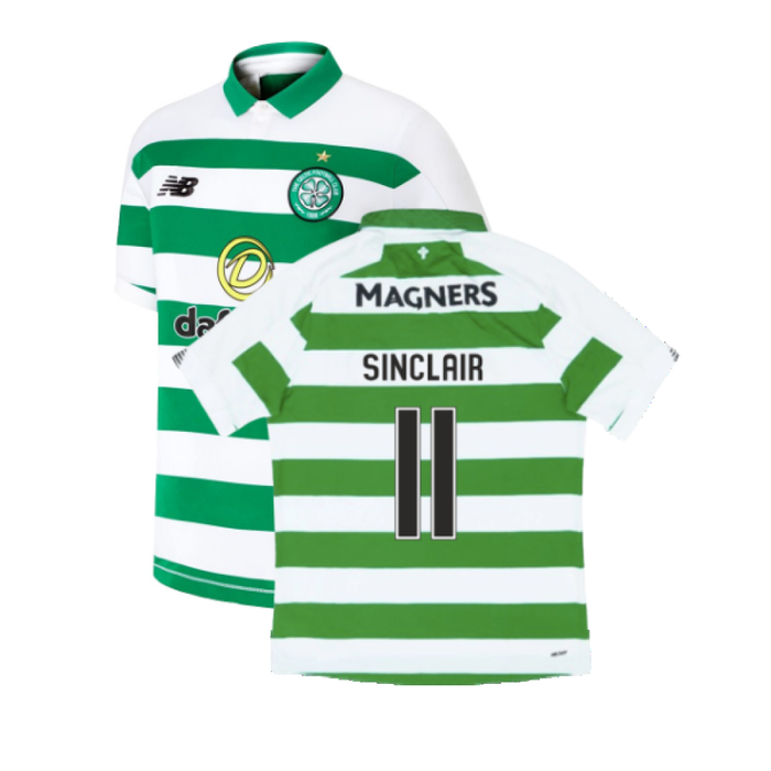 Celtic 2019-20 Home Shirt (Excellent) (Sinclair 11)