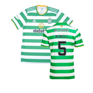 Celtic 2020-21 Home Shirt (L) (Mint) (MCNEILL 5)_0