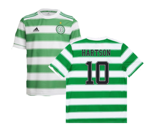 Celtic 2021-22 Home Shirt (Sponsorless) (L) (HARTSON 10) (Good)_0