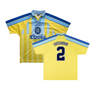 Chelsea 1996-97 Away Shirt (Excellent) (Petrescu 2)_0