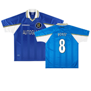 Chelsea 1997-99 Home Shirt (XL) (Excellent) (Poyet 8)_0