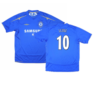 Chelsea 2005-06 Home Shirt (XL Boys) (Very Good) (J.Cole 10)_0