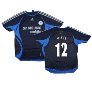 Chelsea 2006-07 Adidas Training Shirt (L) (Mikel 12) (Excellent)_0