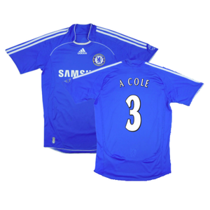 Chelsea 2006-08 Home Shirt (L) (A Cole 3) (Very Good)_0