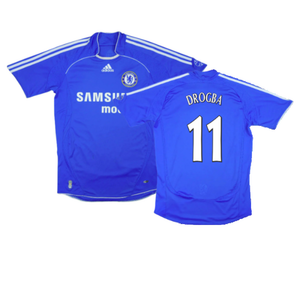 Chelsea 2006-08 Home Shirt (M) (Very Good) (DROGBA 11)_0