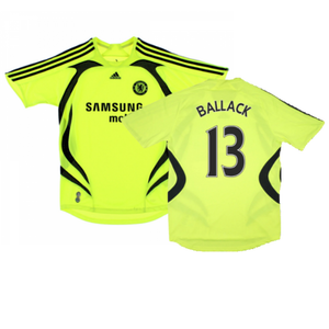 Chelsea 2007-08 Away Shirt (L) (Fair) (Ballack 13)_0