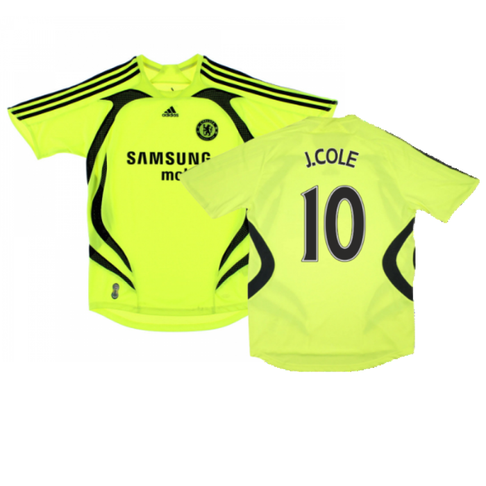 Chelsea 2007-08 Away Shirt (L) (Fair) (J.Cole 10)