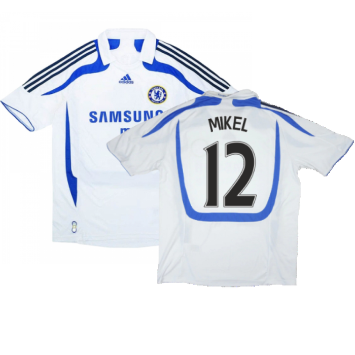 Chelsea 2007-08 Third Shirt (M) (Good) (Mikel 12)