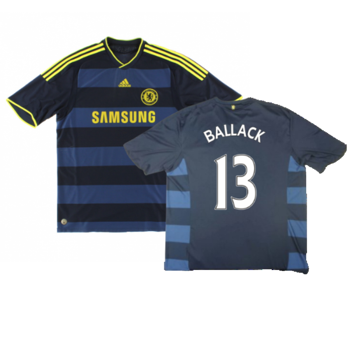 Chelsea 2009-10 Away Shirt (L) (Excellent) (Ballack 13)