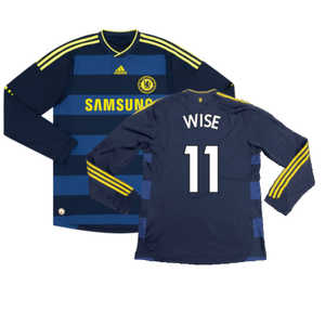 Chelsea 2009-10 Long Sleeve Away Shirt (Excellent) (Wise 11)_0