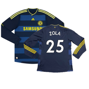 Chelsea 2009-10 Long Sleeve Away Shirt (Excellent) (Zola 25)_0