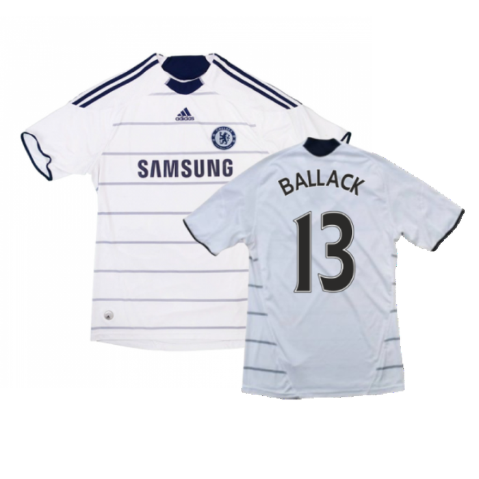 Chelsea 2009-10 Third Shirt (S) (Excellent) (Ballack 13)