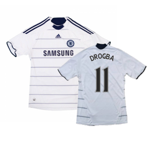 Chelsea 2009-10 Third Shirt (S) (Excellent) (Drogba 11)_0