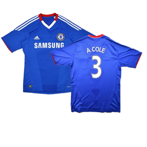 Chelsea 2010-11 Home Shirt (Very Good) (A Cole 3)_0