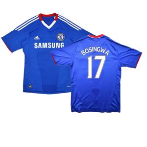 Chelsea 2010-11 Home Shirt (Excellent) (Bosingwa 17)_0