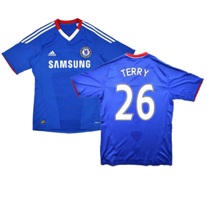 Chelsea 2010-2011 Home Shirt (XL) (Good) (Terry 26)_0