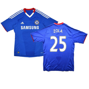 Chelsea 2010-2011 Home Shirt (XS) (Zola 25) (Excellent)_0