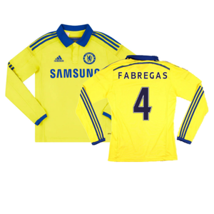 Chelsea 2014-15 Long Sleeve Away Shirt (S) (Excellent) (Fabregas 4)_0