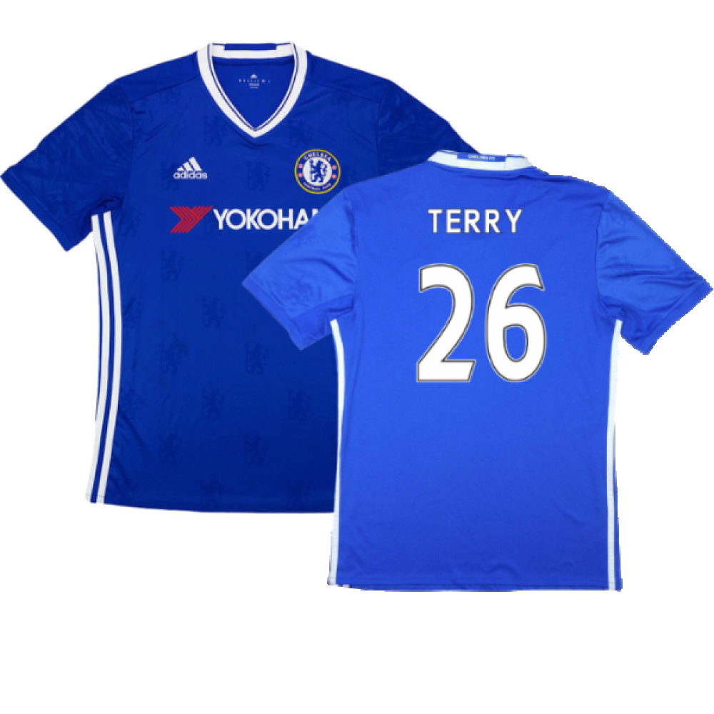 Chelsea 2016 John Terry Chelsea Shirt Premier League Arm Patch On