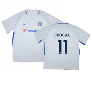 Chelsea 2017-18 Away Shirt (Very Good) (Drogba 11)_0