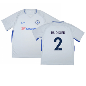 Chelsea 2017-18 Away Shirt (XLB) (Very Good) (Rudiger 2)_0